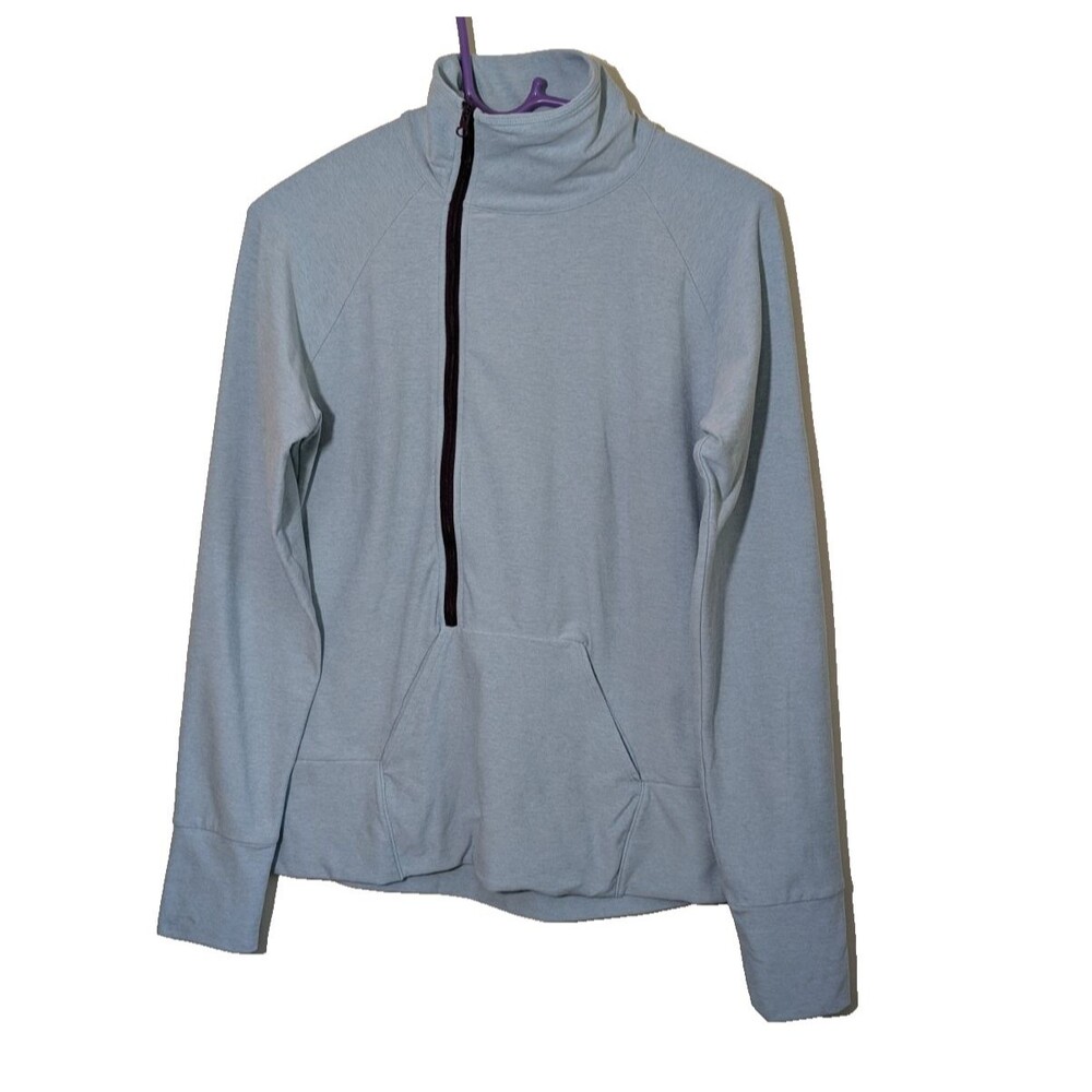 Oiselle Magic Mile 1/2 Zip Long Sleeve Top Sporty  Athleisure Small
